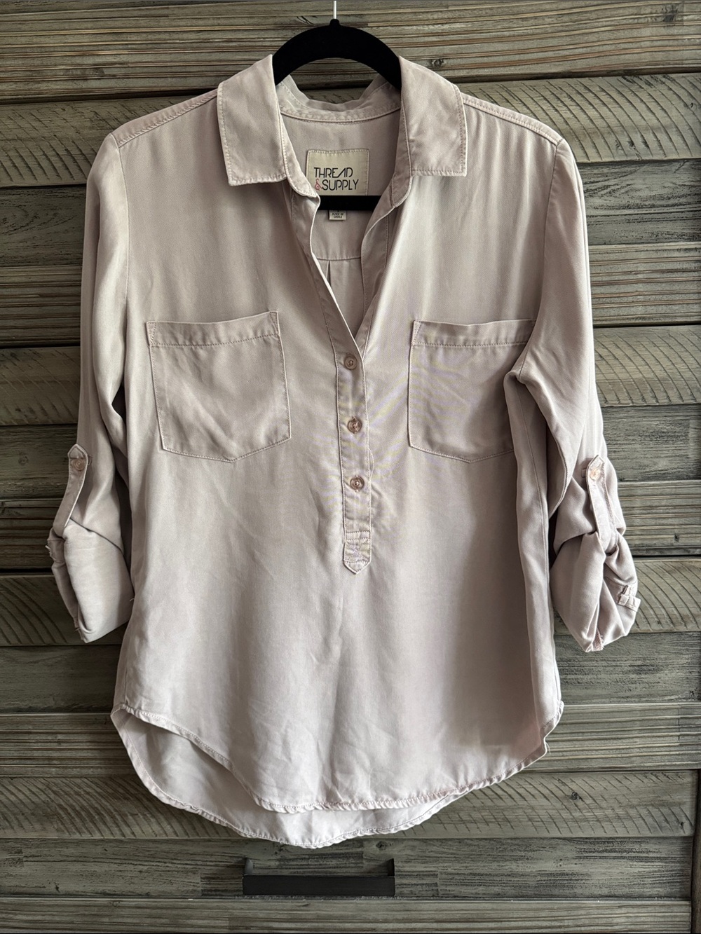 Thread & Supply Utility Button Shirt 100% Lyocell